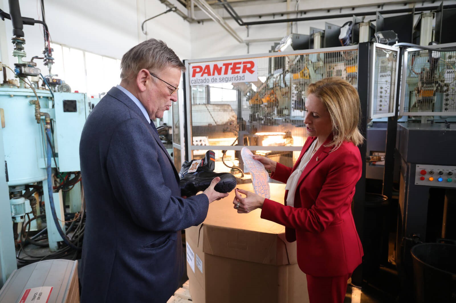 The Management of Panter with Ximo Puig, showing the company7